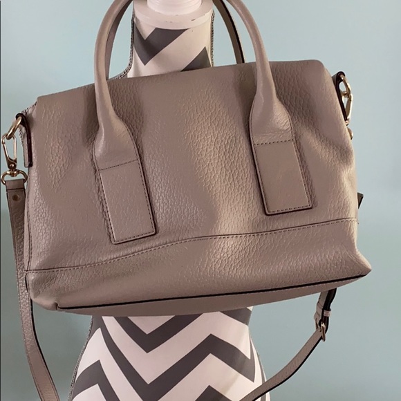 Kate Spade Taupe Double Handle/Crossbody Strap - Picture 8 of 12